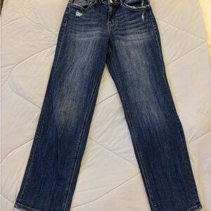 Denim Blue Women's Straight Leg Jeans